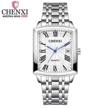 CHENXI Mens Ceasuri Impermeabil Calendar Ceas Brand de Top de Lux Plin de Oțel Ceas Barbati Casual Cuarț Încheietura Ceas Relogio Masculino