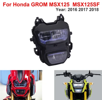 Motocicleta 125 Faruri Maimuță Parbriz Fata Vânt Garda Lampa LED pentru GROM MSX125SF 2016 2017 MSX125 2018 M3 M5