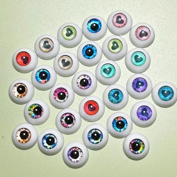 2 Perechi 12mm/14mm Ocular DIY Jucărie Ochi de Animale de Pluș Ochi Accesorii Papusa Ocular BJD Ochii