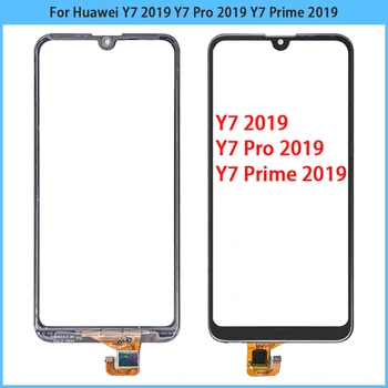 Nou Pentru Huawei Y7 2019 / Y7 Pro 2019 / Y7 Prim-2019 Senzor Touch Screen Digitizer Lcd Panou De Sticlă Frontal TouchScreen Înlocui