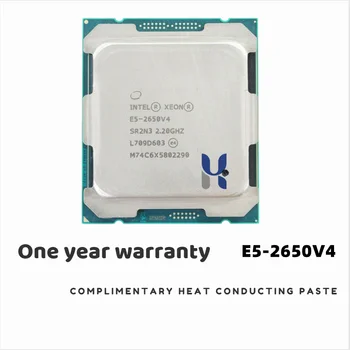 Intel Xeon E5 2650 V4 E5-2650V4 Procesor SR2N3 2.2 GHz Doisprezece nuclee 30M LGA 2011-3 CPU
