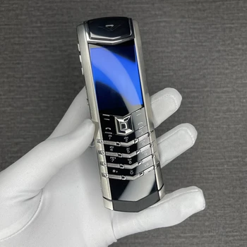 SIGNATURE S DESIGN K8 Telefon Mobil High-end Telefon Mobil Personalizate de Lux, Simbol de Oameni de Afaceri de Succes （argint）