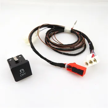 Masina Controlul Tractiunii ESP ASR Off Buton Comutator Cu Cablu Fasciculului de Cabluri Pentru vw Jetta Golf 6 MK6 1TD 927 117 1TD927117