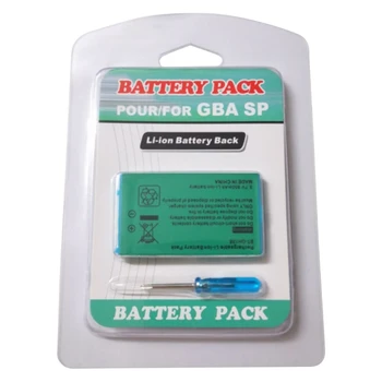 2022 Nouă baterie Reîncărcabilă Litiu-ion Baterie Pack cu Surubelnita, 850mAh Compatibil cu Game Boy Advance GBA SP