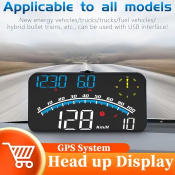 Head UP Display HUD GPS Vitezometru Peste Viteza de Alarmă Kilometraj Statistici Busola Computer de Bord Accesorii Auto