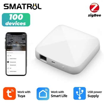 SMATRUL Tuya ZigBee Smart Hub Wireless cu Fir Inteligent Podul Gateway App Control de la Distanță Voce Electric Pentru Alexa de Start Google