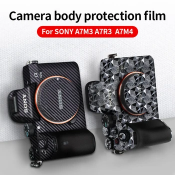 Camera Pielea corpului A7III Pentru Sony A7III A7R3 A7M3 A7M4 Autocolant Decal Protector Anti-zero Strat de Folie de Acoperire Caz