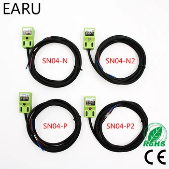 Senzor de Proximitate inductiv SN04-N SN04-N2 SN04-P SN04-P2 DC NPN PNP NO NC 4MM DC 6-36V Comutatorul de Proximitate senzor de SN04