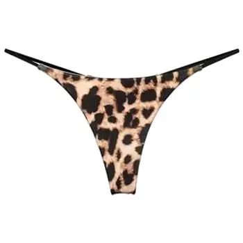 femei g-string interes sexy fără sudură leopard doamnelor chilotei lenjerie intima bikini lenjerie de corp pantaloni curea intimatewear