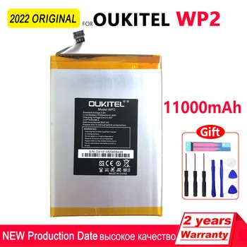 100% Original 11000mAh Pentru OUKITEL WP2 Reîncărcabilă Baterie de Telefon de Înaltă calitate Înlocuire Baterii Cu Instrumente+Numărul de Urmărire