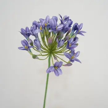 Nu se Ofilesc de Lungă durată Ușor de Transportat, rezistent la UV Artificiale Agapanthus Flori pentru Camera de zi
