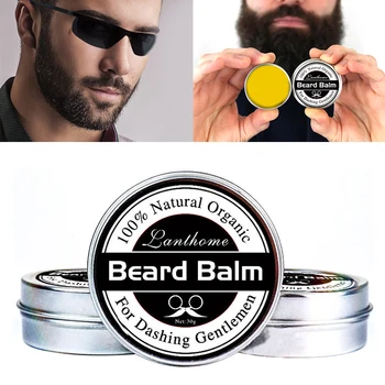 1 buc 30g Profesionale Ulei Natural Balsam Barba Grijă Mustata Ceara Bărbați îmbunătăți pielii, buna Styling Intretinere Barba Îngrijire Balsam TSLM1