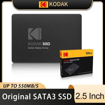 Original KODAK SSD Sata3 2.5 inch 120GB de 128GB, 256GB 512GB 1TB Hard Disk-uri Solid state Drive Intern 550MB/S Pentru Laptop-uri Destops