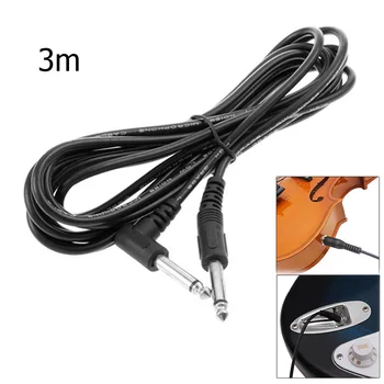 3M/10 Picioare Chitara-Amp de Chitara Electrica Cablu Stereo 6.5 mm Cablu Adaptor Amplificator Protejat de Reducere a Zgomotului Chitara Bas Cablu
