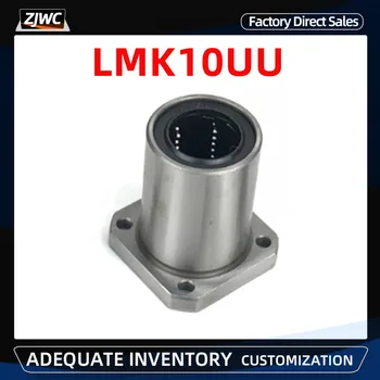1 buc LMK10UU Tip 10mm Flansa Rulment Linear CNC Piese de schimb Pentru Imprimantă 3D Rod