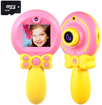 Copiii aparat de Fotografiat Digital 2 Inch 8MP HD Baghetă Magică Creative Copii, Camera pentru Copii, Shockproof Portabile Copii Selfie aparat de Fotografiat de Jucărie cel Mai bun