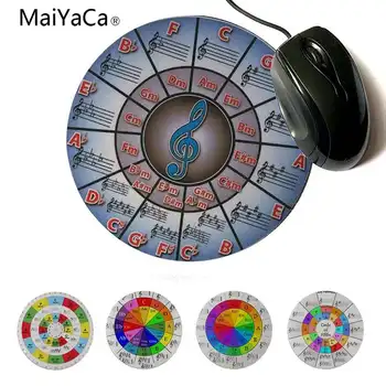 MaiYaCa Propriile Covoare Cercul de Cincimi mic Mouse pad Calculator PC mat Rotund mouse pad 22x22cm 20x20cm