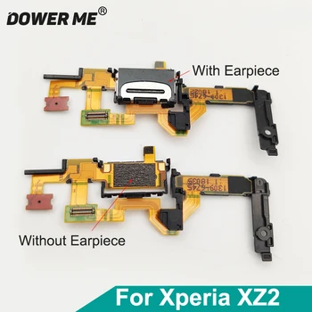 Dower Mă Top Ureche Casca Difuzor Microfon Mic de Lumina Senzor de Proximitate Înlocuitor Pentru Sony Xperia XZ2 H8216 H8266 H8276 H8296