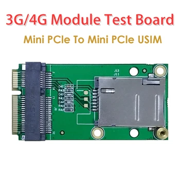 4G LTE Industriale Mini PCIe pentru Mini PCIe Adaptor W/Slot pentru Card SIM(Push-Push Tip) pentru WWAN/LTE 3G/4G Wireless Module