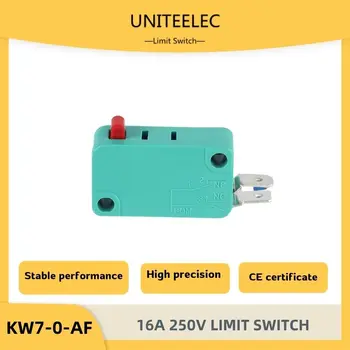 UNITEELEC 10buc/lot KW7-0-AF Verde Normal Deschis+Normal Închis Micro Comutator de limitare
