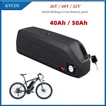 Original Biciclete Electrice Baterie Hailong KVCDY 18650 cellCells Pachet de 36V și 48V 40Ah 50Ah Puternic Biciclete Baterie de Litiu +XT60