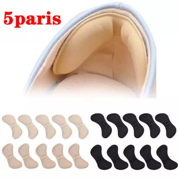 5 Perechi de Tălpi Toc Patch Ameliorarea Durerii Anti-uzura pernite de Îngrijire de Picioare Toc Protector Spate Adeziv Sticker Pantofi Introduce Branț