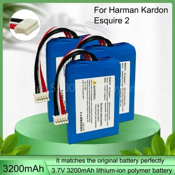 3.7 V 3200mAh GSP805070 Acumulator de schimb Pentru Harman Kardon Esquire 2 CP-HK03 Difuzor Difuzor 5-wire Plug