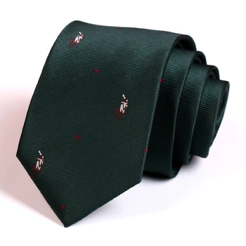 7CM Brand de Lux pentru Bărbați Afaceri Cravată de Moda de Înaltă Calitate Clasic Cravate Pentru Bărbați Nunta Munca Cravată Verde Cu Cutie de Cadou