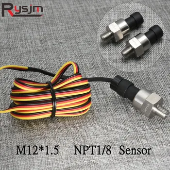 Universal Senzor Presiune Ulei 1/8NPT 1/4NPT M12*1.5 / M14*1.5/ M16*1.5 / M18*1.5 Pentru LCD Digital Auto Camion Indicatoare de automobile 12V/24V