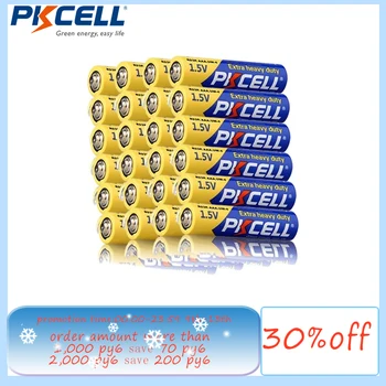 20 X PKCELL R03P 1.5 V Baterie AAA 3A Bateries Super Heavy Duty Singură Utilizare, Baterii pentru Termometru