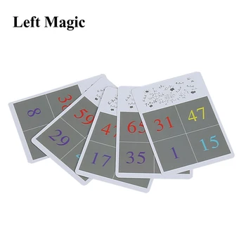 Bugetul De Carduri De Magie Trucuri De Predicție Numărul Misterios Până Aproape De Strada Etapă De Poker Magic Porps Iluzie Mentalism Magician