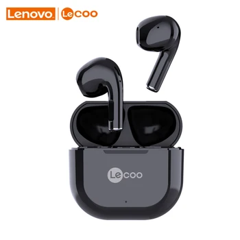 Lenovo Lecoo C1 Bluetooth Casti 5.1 TWS 9D Stereo Căști HiFi Joc fără Fir Căști Cu Microfon, Control Tactil de Anulare a Zgomotului