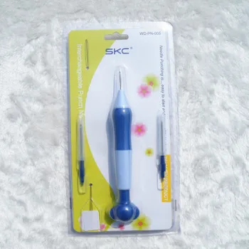 De înaltă Calitate Fierbinte Practice DIY 1.3 mm, 1.6 mm, 2.2 mm Pumn Ac ABS Plastic Meserii DIY Magic Broderie Pen SetSewing Instrumente