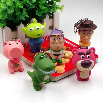 Disney Toy Story Figura Anime Buzz Lightyear, Woody, Jessie Străin Iubi Desktop Ornamente din PVC Fanii de Colectare Papusa Cadou de Ziua de nastere