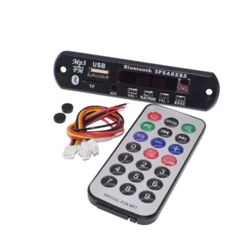 1buc 1Set Standard Wireless Bluetooth-compatibil 12V MP3 WMA Decoder Bord Modul Audio USB TF Radio Pentru Mașină