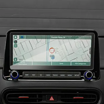 Pentru Hyundai KONA Kauai 2021 10.25 INCH Radio Auto Navigație GPS Călită Ecran de Sticla Folie Protectoare Autocolant