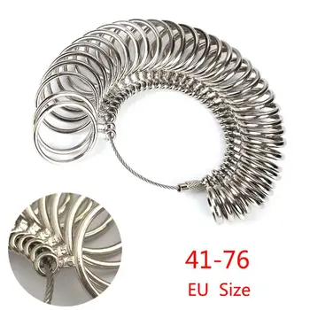 UE/JP/KR/marea BRITANIE Utile Standard Bijuterii Instrument de Măsurare Inele Metalice de Dimensiuni Degetul Ring Sizer Măsură Gauge