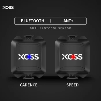 Xoss de Viteză Senzor de Cadență ANT+ Bluetooth Viteză Compatibil Pentru Garmin iGPSPORT Bryton
