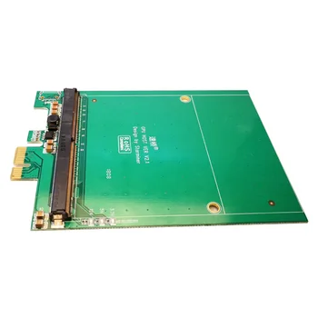 PCI-E pentru a MXM3.0 placa Grafica PCI Express X1 la MXM 3.0 Fonduri Riser Card Adaptor Convertor de Bord cu LED-uri pentru BTC Miner Minier
