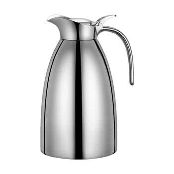 Din Oțel inoxidabil de Cafea, Carafa Termica, Dublu cu Pereți de Vid Termos Izolate,12 Ore de Retenție de Căldură pentru Cafea,Ceai(Argint)