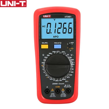 UNITATEA UT39E+ 1000V 20A Multimetru Digital de Tensiune AC-DC Curent Tester hFE Diodă de Temperatură a Conductivității Măsura de oprire Automată