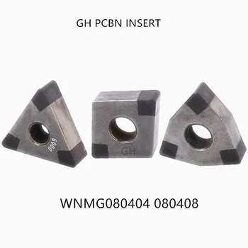 Solid cbn introduce cnc strung de cotitură instrument WNMG VNGA1604 CNMG1204 SNGA1204 PCBN lamă de tăiere metalului instrumente de fontă oțel