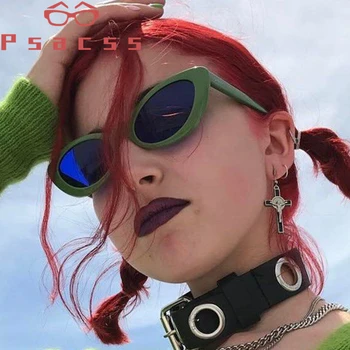 Psacss 2019 Moda ochelari de Soare Cateye Femei Vintage Sexy, de Înaltă Calitate Ochelari de Soare de sex Feminin în aer liber lentes/gafas de sol mujer UV400