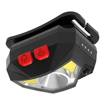 Utile Reîncărcabilă Lanterna LED-uri Impermeabil în aer liber USB de Încărcare cu LED-uri Faruri de Culoare Neagra LED Far pentru Alpinism