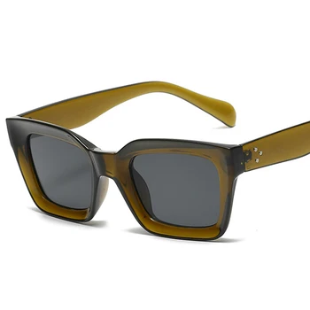 MADELINY Faimosul Brand de ochelari de Soare pentru Femei de Moda de Epocă Pătrat Ochelari de Soare de sex Feminin Supradimensionat de Lux, Cadru Mare UV400 Ochelari de MA499