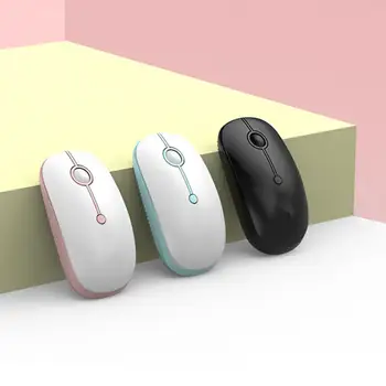 Portabil Ultra Subțire Wireless Gaming Office Mouse-ul cu Receptor USB PC Accesoriu