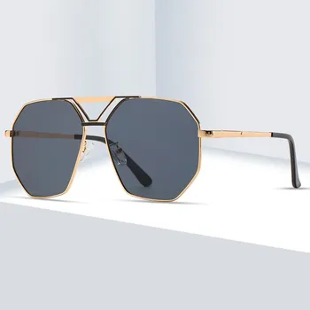 Pătrat ochelari de Soare Barbati 2020 Designeri de Brand Cadru Metalic Negru de Conducere Ochelari de Soare Femei Unisex Stil de Vara UV400