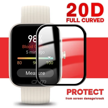 20D Ecran Protector pentru amazfit Bip 3 Pro de Film pentru amazfit Bip U S o Acoperire Completă Capac de Protecție pentru Bip3 Smartwatch Nu de Sticla