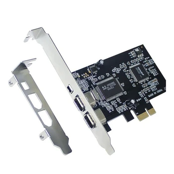 PCI-E PCI Express Firewire Card, IEEE 1394 Controller Card Cu Cablu Firewire, Pentru Video, Audio, Transmisie,Etc