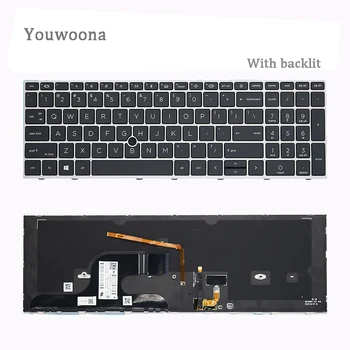 Nou Original Laptop Tastatura Cu iluminare din spate Pentru HP ZBook Fury 15 G7 G8 17 G7 G8